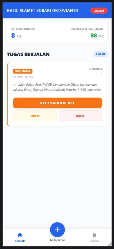 home kurir