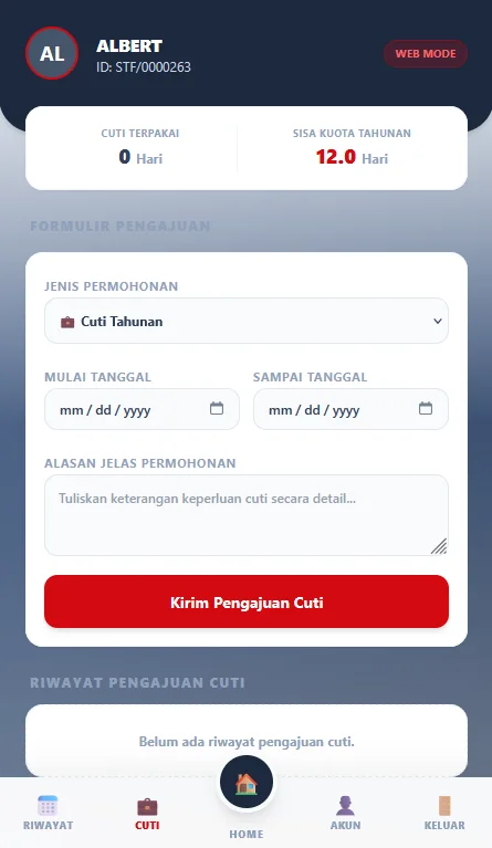 pengajuan cuti